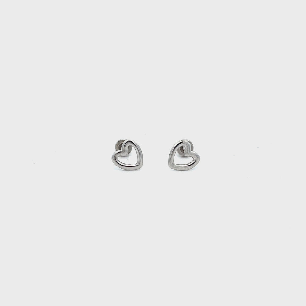 Winni Dainty Heart Earrings – Lilyvot